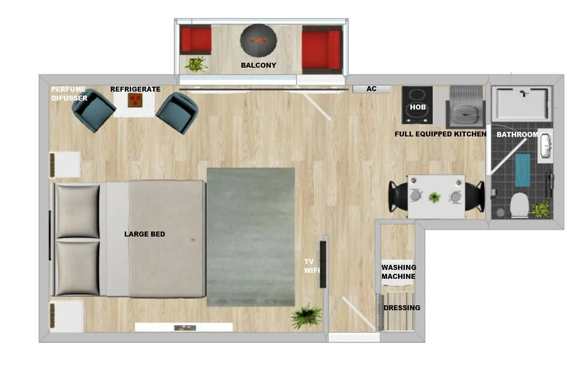 Best Central Old Town Bright Studio By Bca Bukarest Románia